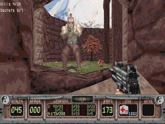 shadow-warrior screenshot for dos