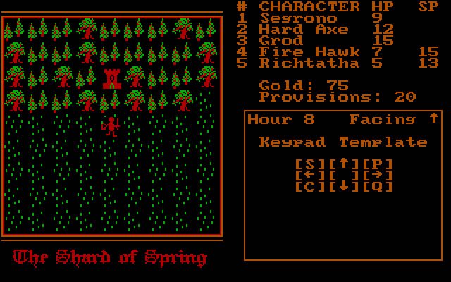 shard-of-spring screenshot for dos