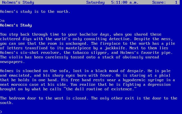 sherlock-the-riddle-of-the-crown-jewels screenshot for dos