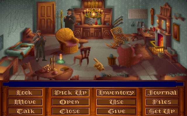 the-lost-files-of-sherlock-holmes-the-case-of-the-serrated-scalpel screenshot for dos