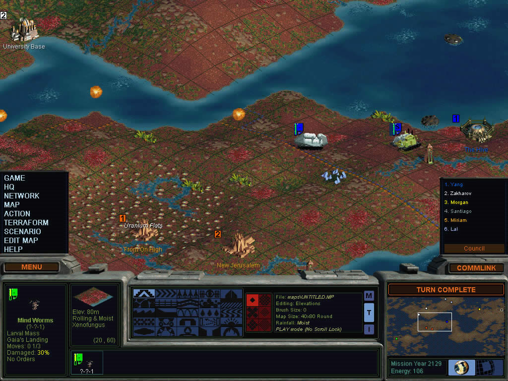 Alpha Centauri screenshot