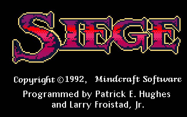 siege screenshot for dos