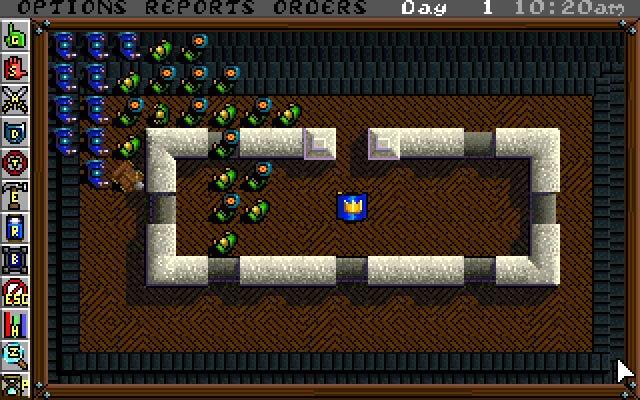 siege screenshot for dos