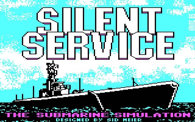 silent-service screenshot for dos