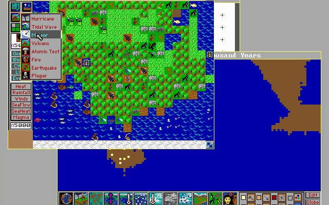 simearth screenshot for dos