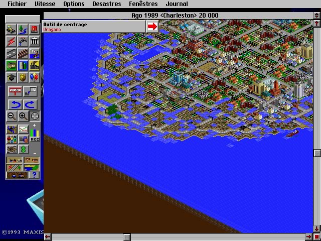 simcity-2000 screenshot for dos