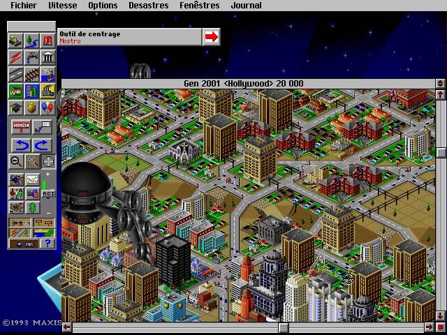 simcity-2000 screenshot for dos