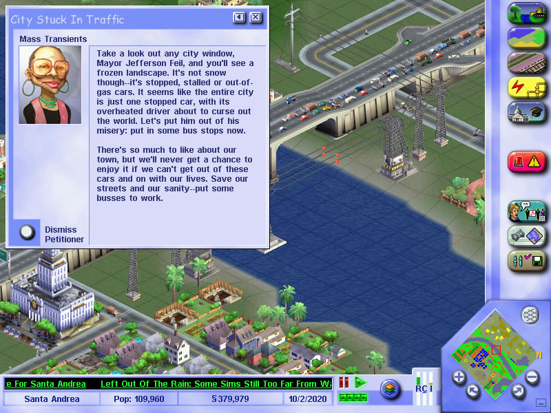 simcity-3000 screenshot for winxp