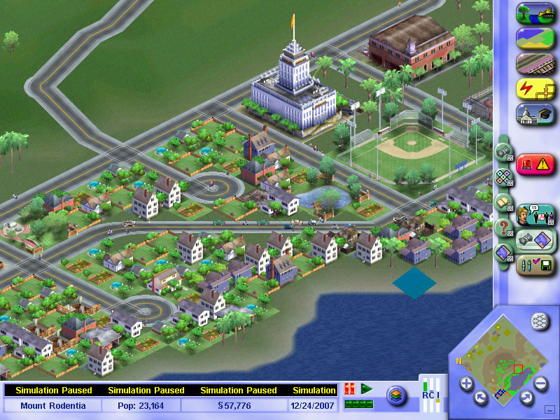 simcity-3000 screenshot for winxp