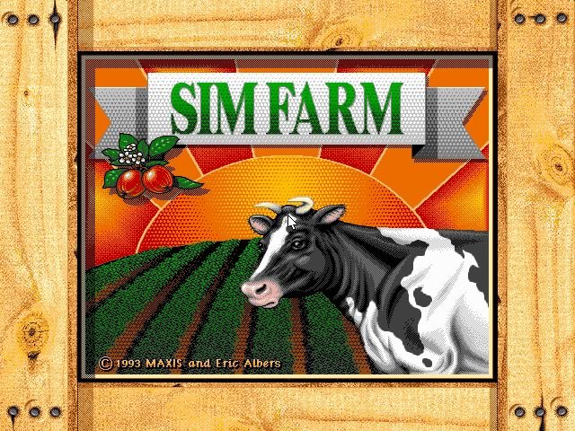 simfarm screenshot for dos