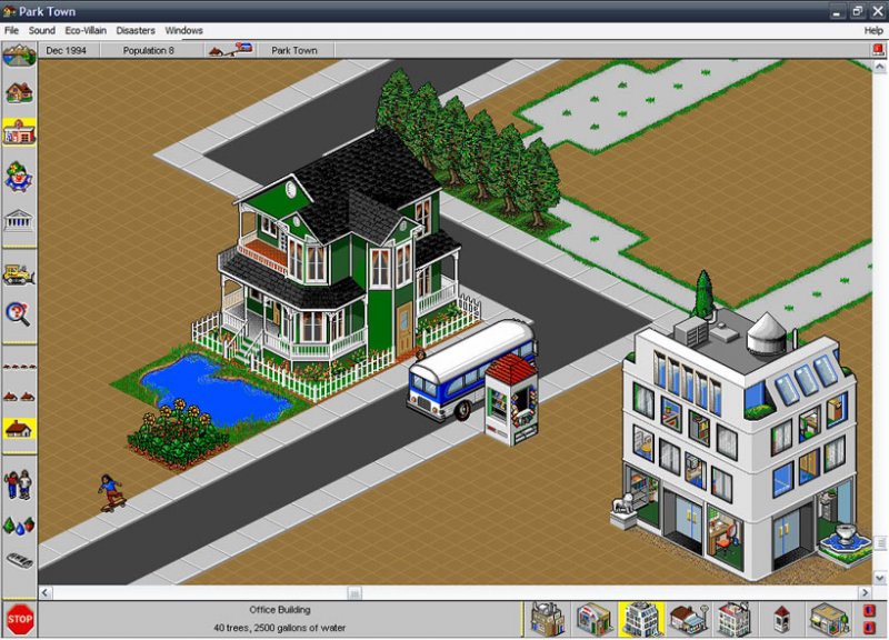 simtown screenshot for winxp