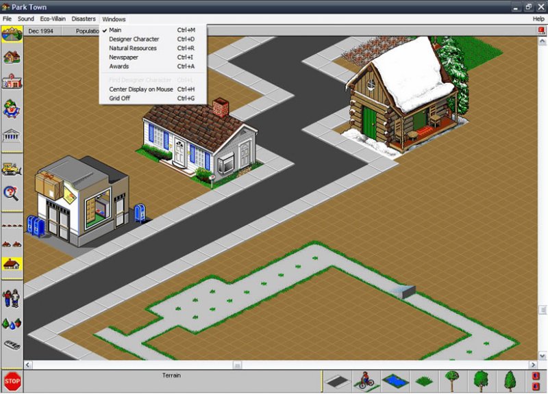 simtown screenshot for winxp