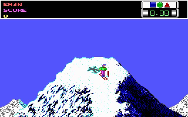 ski-or-die screenshot for dos