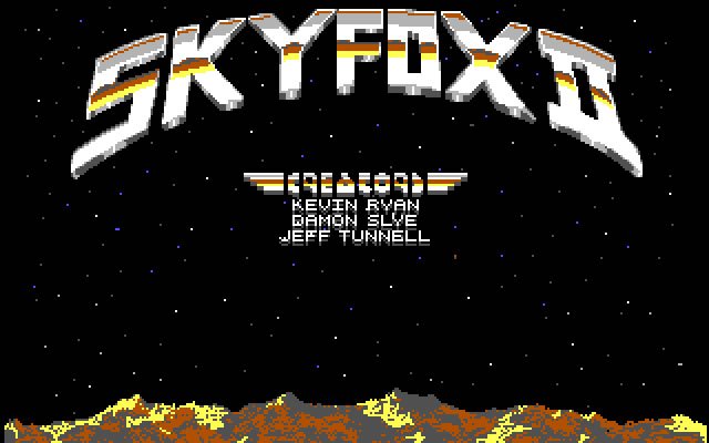 skyfox-ii-the-cygnus-conflict screenshot for dos