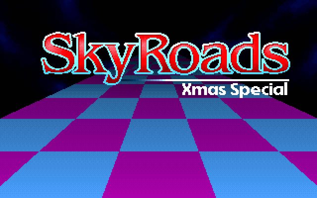 skyroads-xmas-special screenshot for dos