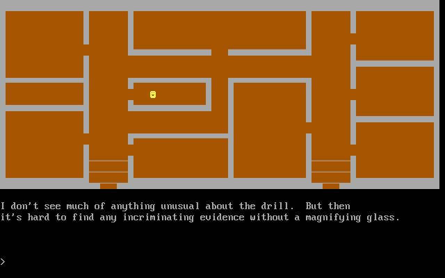 sleuth-a-murder-mystery screenshot for dos