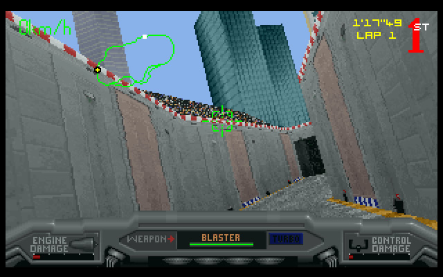 slipstream-5000 screenshot for dos