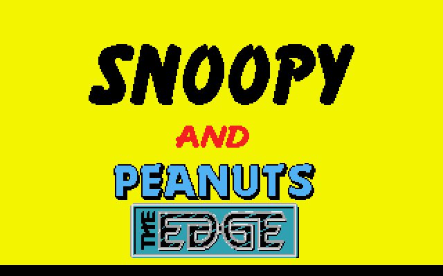 Snoopy and Peanuts