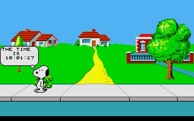 snoopy-and-peanuts screenshot for dos