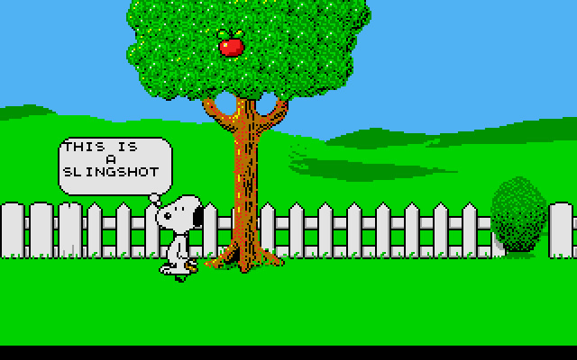 snoopy-and-peanuts screenshot for dos