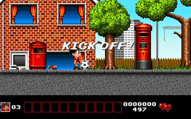 soccer-kid screenshot for dos