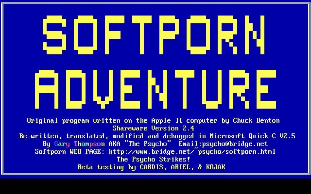Softporn Adventure