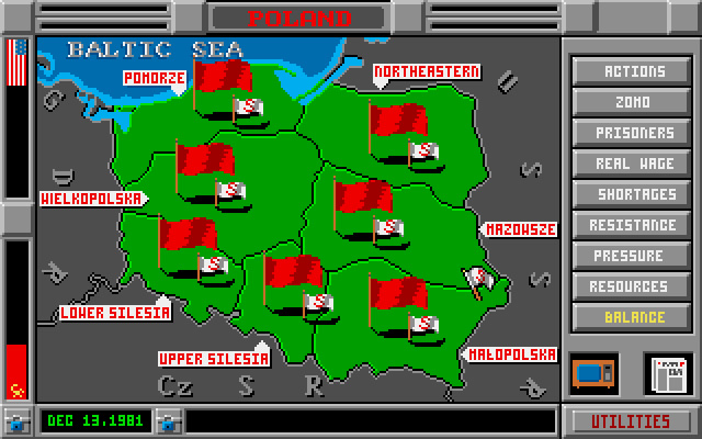 solidarnosc screenshot for dos