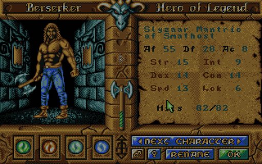 worlds-of-legend-son-of-the-empire screenshot for dos