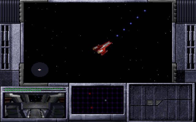 space-federation screenshot for dos