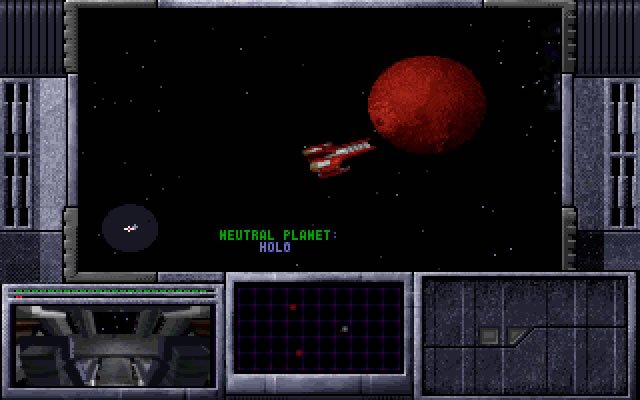 space-federation screenshot for dos