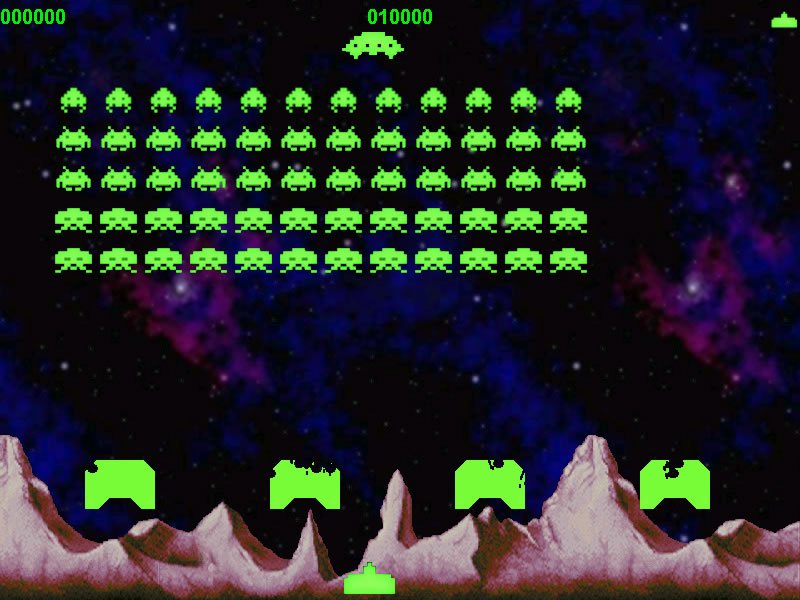 space-invaders-2001 screenshot for winxp