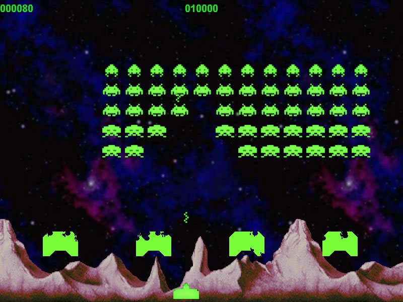 space-invaders-2001 screenshot for winxp