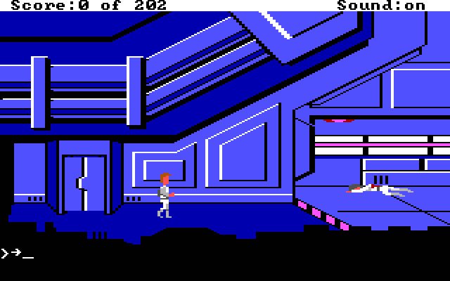 space-quest-1-the-sarien-encounter screenshot for dos