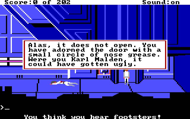 space-quest-1-the-sarien-encounter screenshot for dos