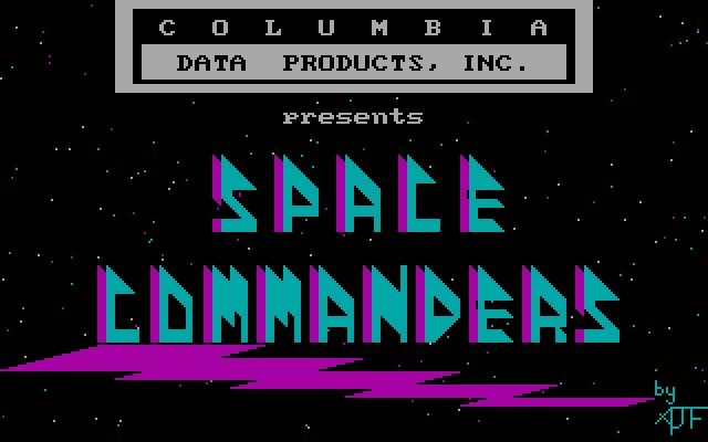 space-commanders screenshot for dos
