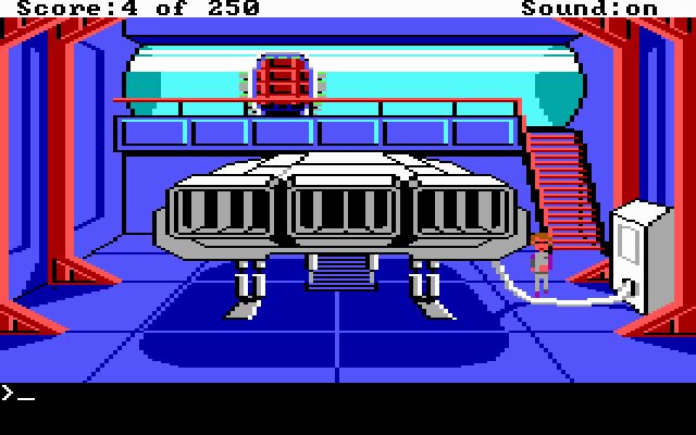 space-quest-2-vohaul-s-revenge screenshot for dos