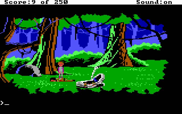 space-quest-2-vohaul-s-revenge screenshot for dos