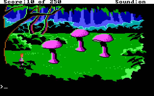 space-quest-2-vohaul-s-revenge screenshot for dos