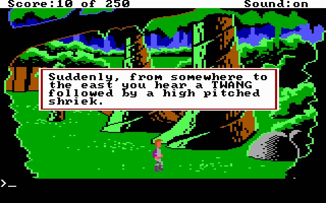 space-quest-2-vohaul-s-revenge screenshot for dos