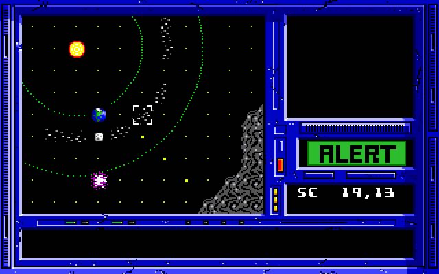 space-rogue screenshot for dos