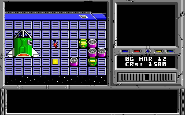 space-rogue screenshot for dos