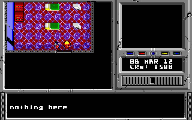 space-rogue screenshot for dos