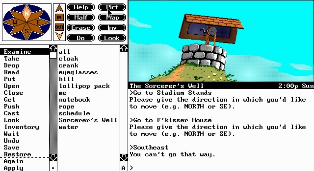 spellcasting-201-the-sorcerer-s-appliance screenshot for dos