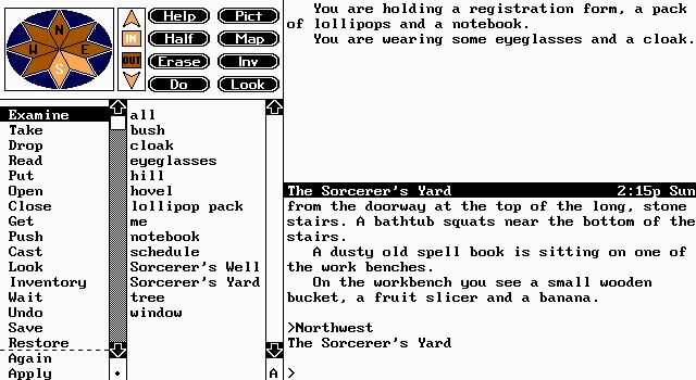 spellcasting-201-the-sorcerer-s-appliance screenshot for dos