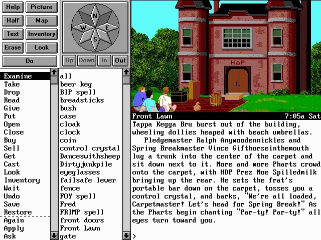 spellcasting-301-spring-break screenshot for dos