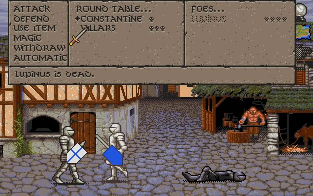 spirit-of-excalibur screenshot for dos