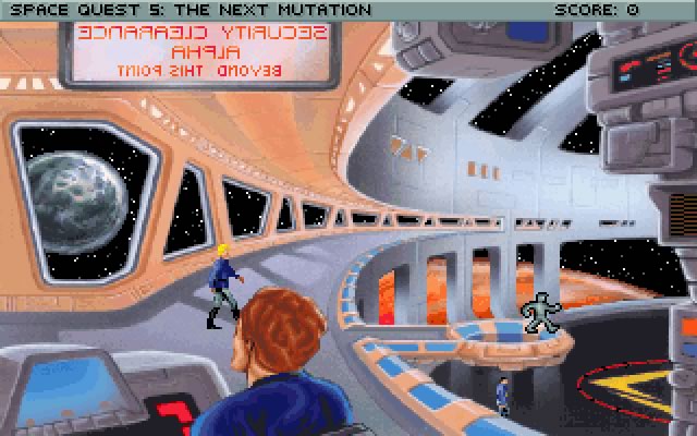 Space Quest 5: The Next Mutation screenshot