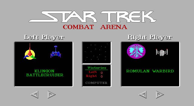 star-trek-combat-arena screenshot for dos
