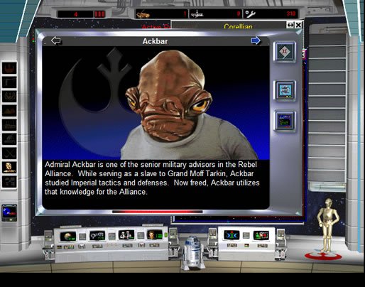 star-wars-rebellion screenshot for winxp