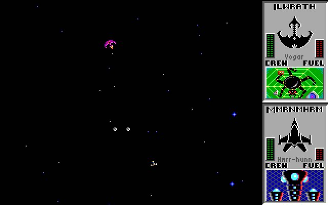 star-control screenshot for dos
